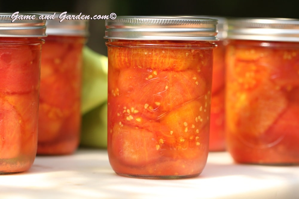 Stacy's Homemade Canned Tomatoes