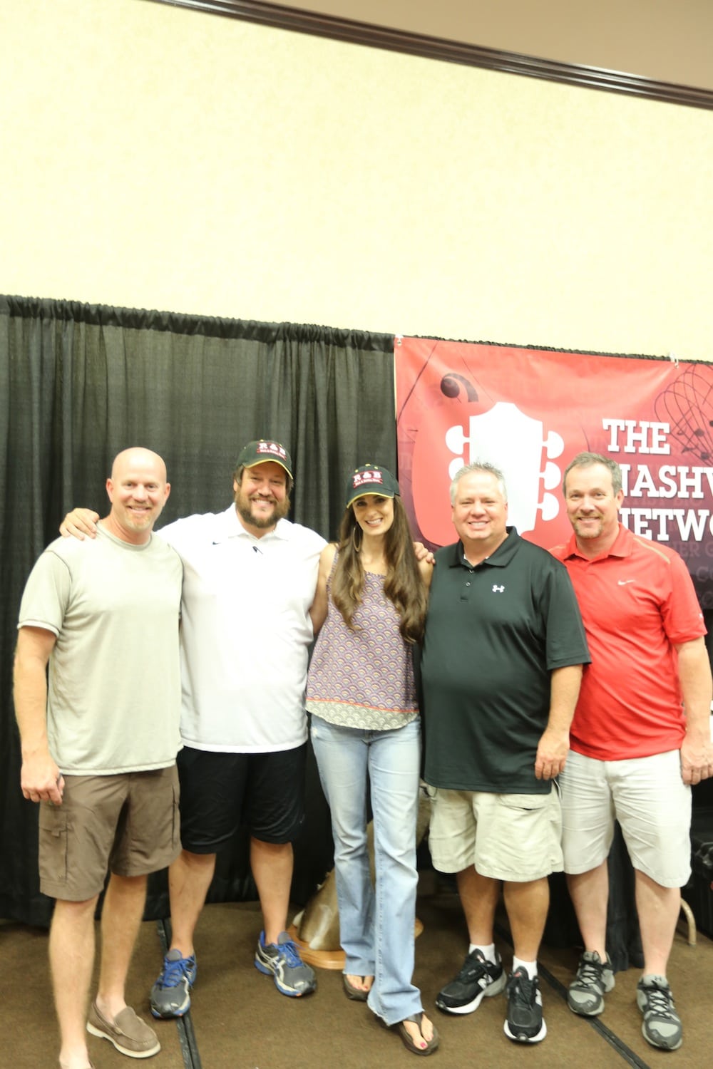 Speedy, Rick, Stacy, Bubba, and Greg; all except me from the Rick and Bubba Show