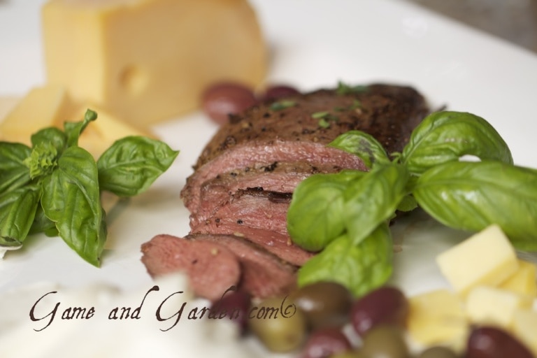 Easy Entertaining with Duck – Duck, Cheese, and Olive Sampler