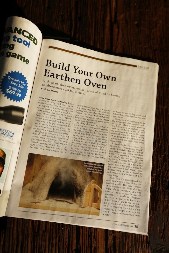 Build Your Own Earthen Oven