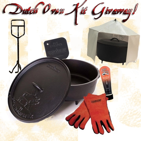 Dutch Oven Kit Give Away