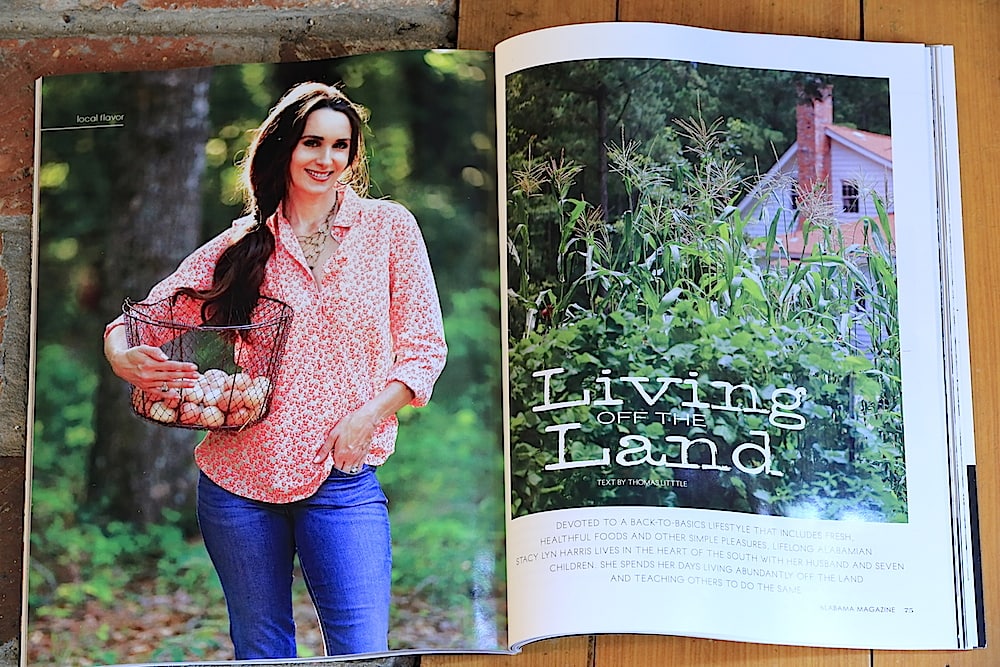 Stacy Lyn shares with Alabama Magazine her Simple Southern Sustainable Lifestyle and how it all began. 