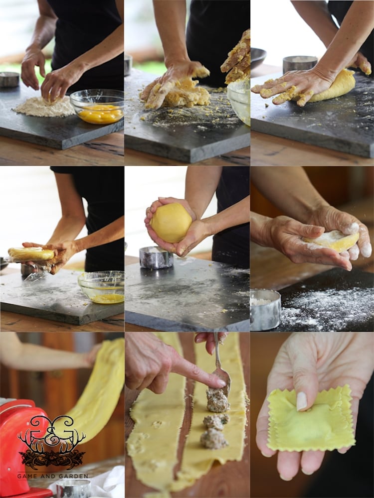 Making homemade pasta is simple! There's just a few easy steps to learn by heart. Once you learn them, it's like riding a bike - you'll never forget how and you'll always have fun!