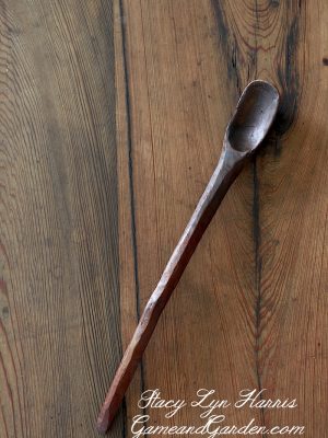 As with all of our products, the wood is hand-picked and hand-hewn. I have always loved cherrywood and this is one way I can enjoy it daily! Everyone needs a tasting spoon to hand down through the generations.