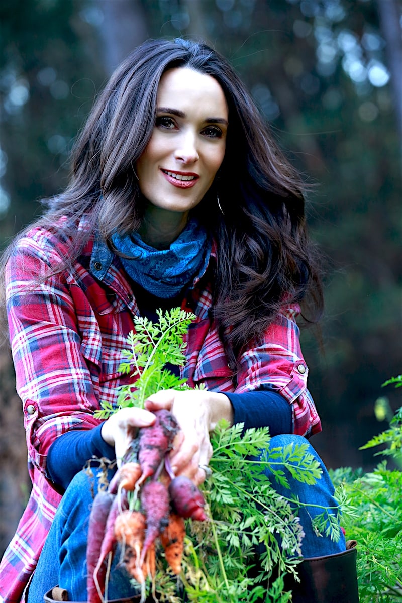 growing carrots with Stacy Lyn Harris