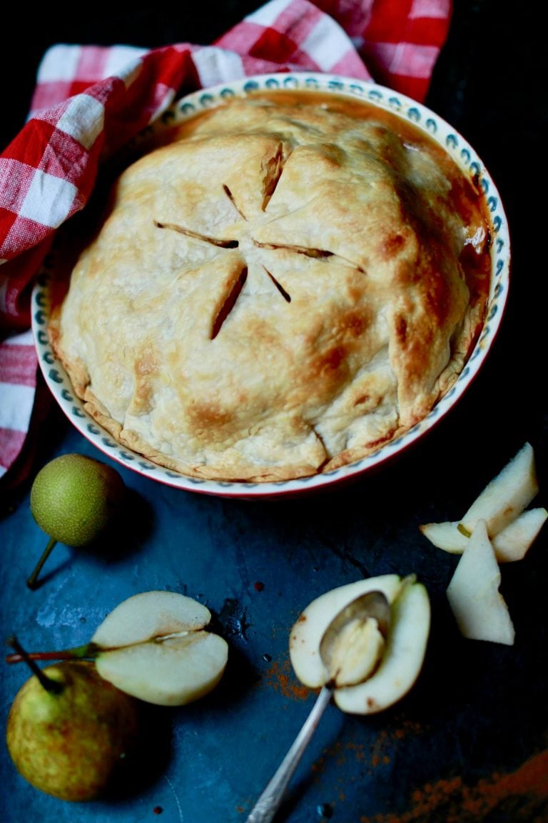 Homemade Pear Pie