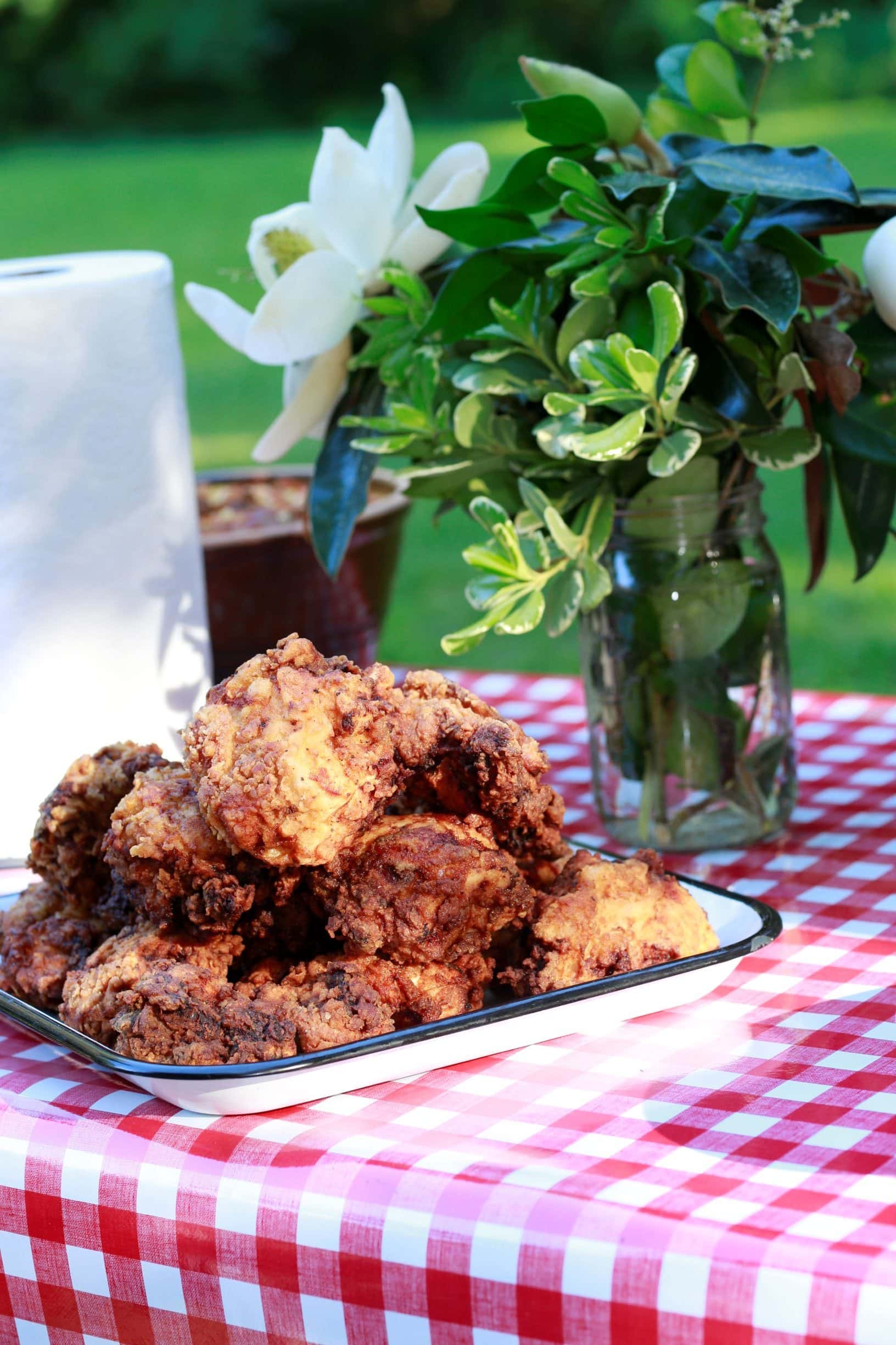 Stacy Lyn's version of her Granny Gray's southern fried chicken recipe