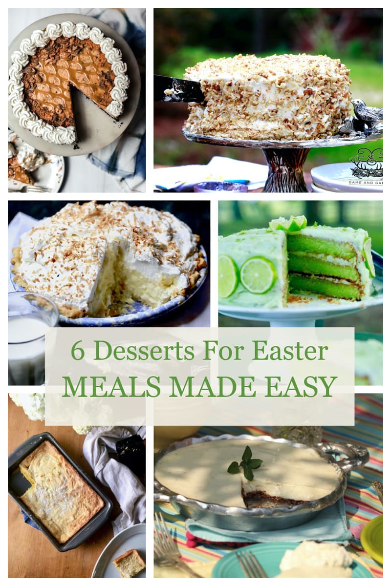 6 easy and fabulous Easter desserts